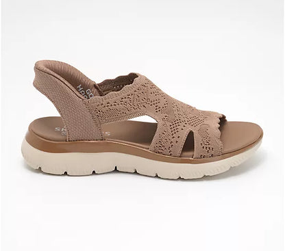 Women's Slip-ins Crochet Knit Sandals