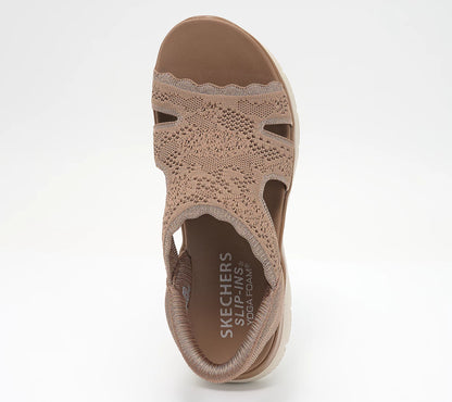Women's Slip-ins Crochet Knit Sandals