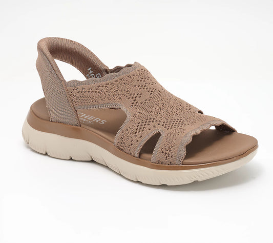 Women's Slip-ins Crochet Knit Sandals